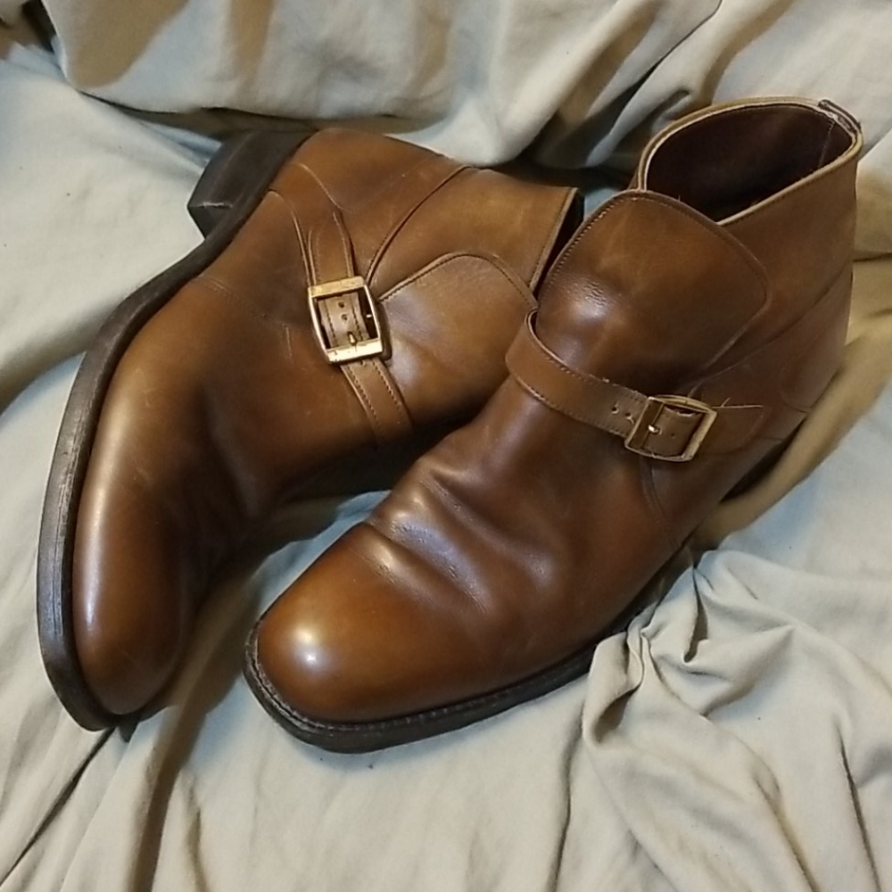 Breather Wright Vintage Leather "Beatles Boots"